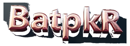Bat PKR Game Logo